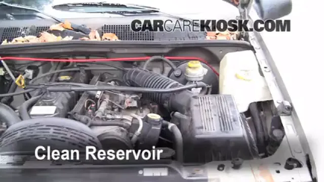 1998 Jeep Grand Cherokee TSi 4.0L 6 Cyl. Liquide de frein Ajouter du liquide